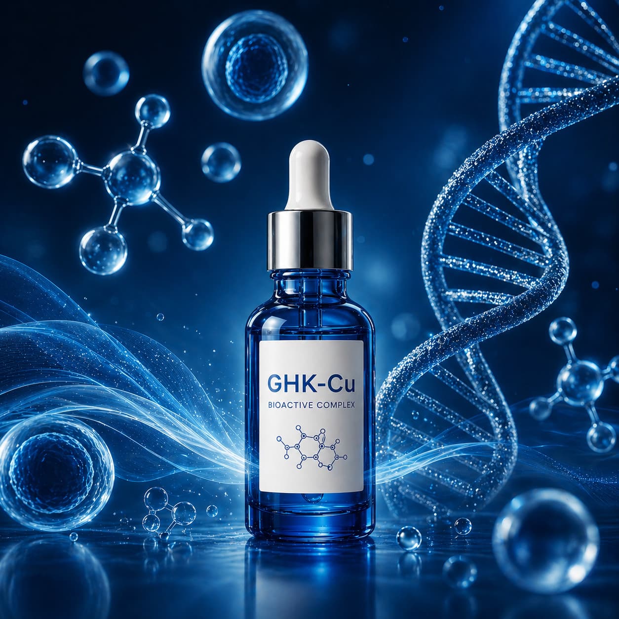 More Than Just Cosmetics: How GHK-Cu Resets the Genes for Youth